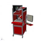 Laser Marking machine on general objects and on cylindr...